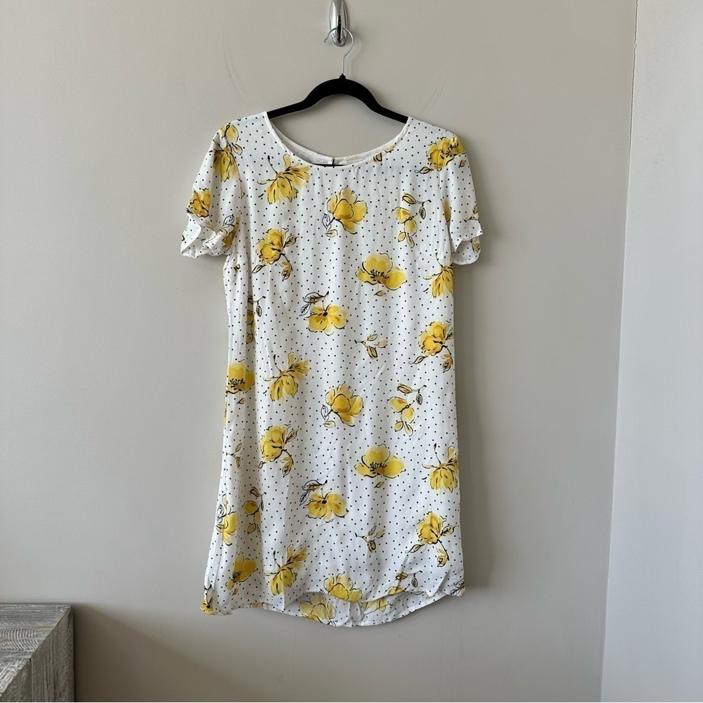 Abercrombie & Fitch-Floral Lightweight Short Summer Dress (Size:Small)